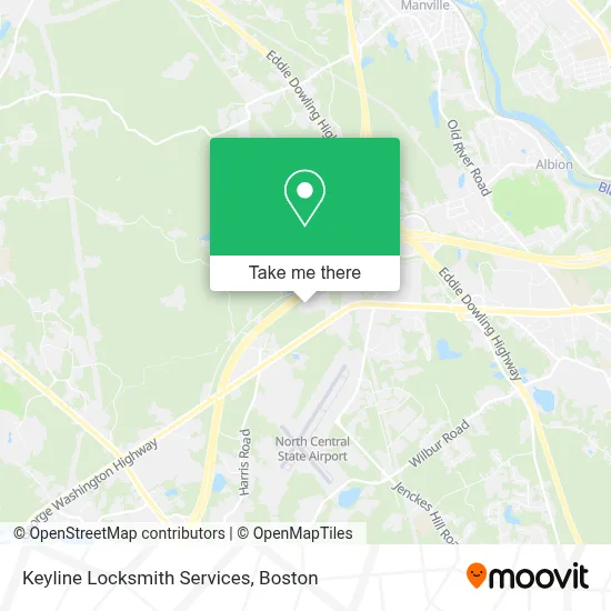 Keyline Locksmith Services map