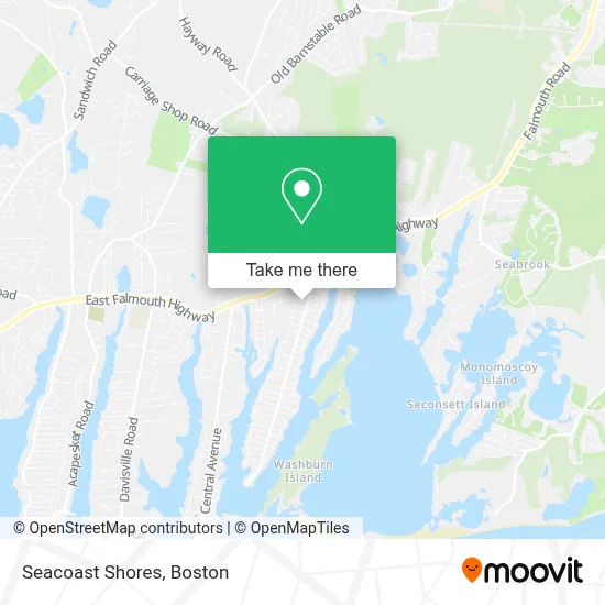Seacoast Shores map