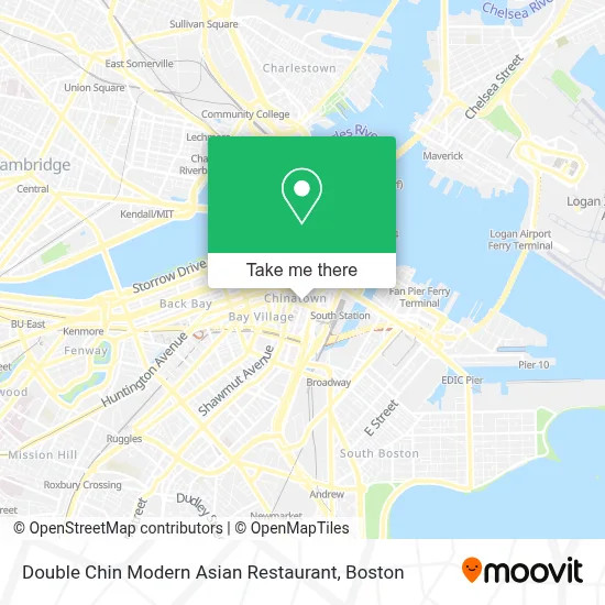 Double Chin Modern Asian Restaurant map