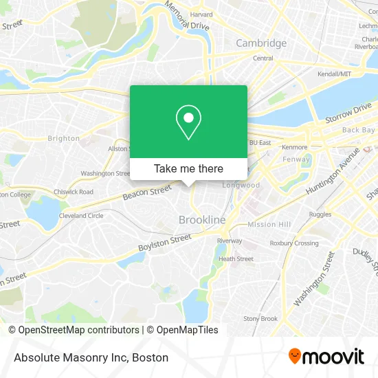Absolute Masonry Inc map