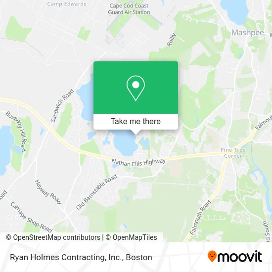 Ryan Holmes Contracting, Inc. map