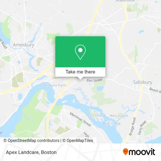 Apex Landcare map