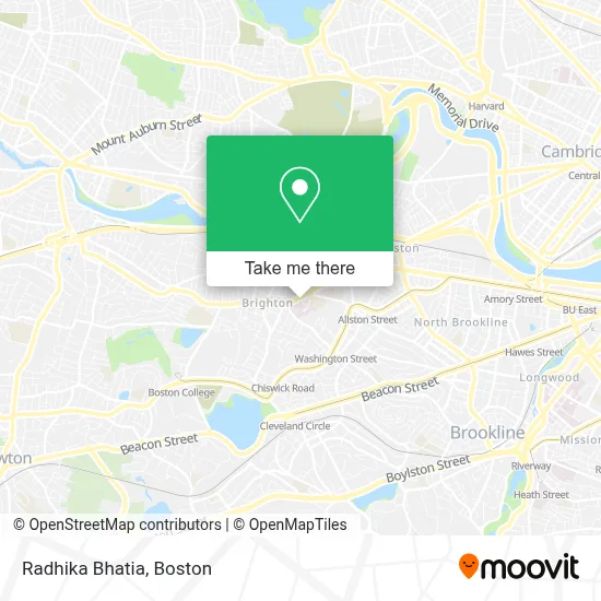 Radhika Bhatia map
