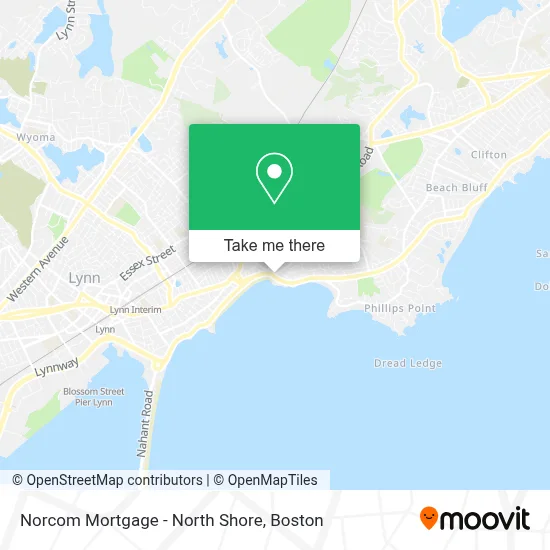 Norcom Mortgage - North Shore map
