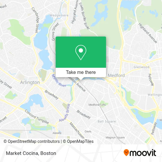 Market Cocina map