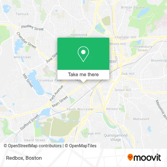 Redbox map