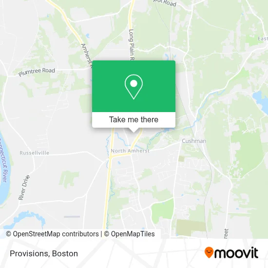 Provisions map