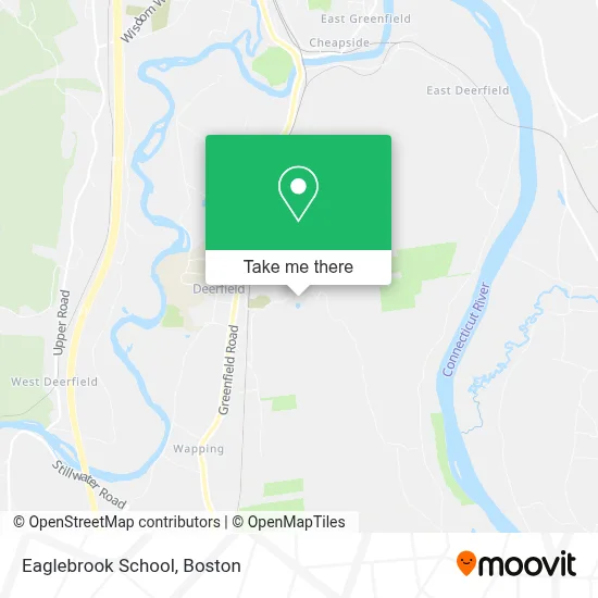 Eaglebrook School map