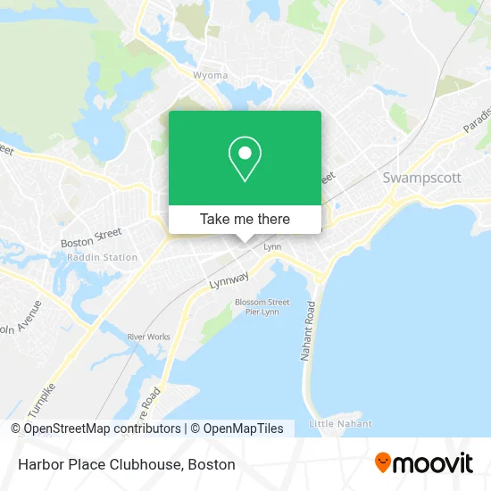 Harbor Place Clubhouse map