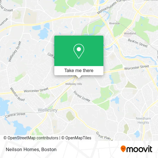 Neilson Homes map