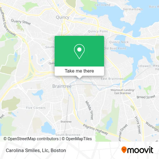 Carolina Smiles, Llc map