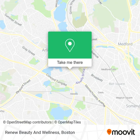 Renew Beauty And Wellness map