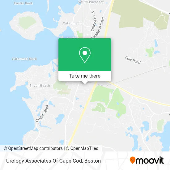 Urology Associates Of Cape Cod map