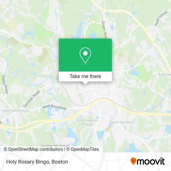 Holy Rosary Bingo map