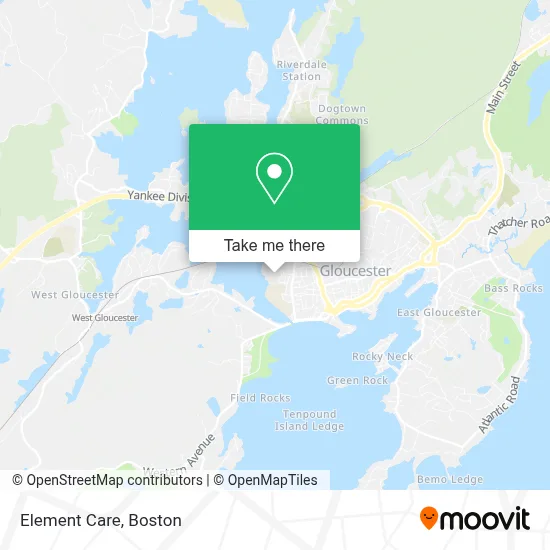 Element Care map