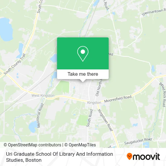 Uri Graduate School Of Library And Information Studies map