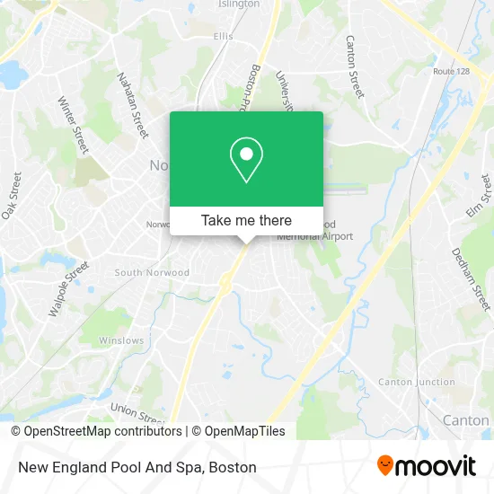 New England Pool And Spa map