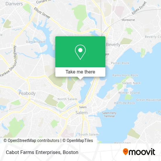 Cabot Farms Enterprises map