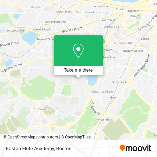 Boston Flute Academy map