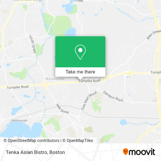 Tenka Asian Bistro map