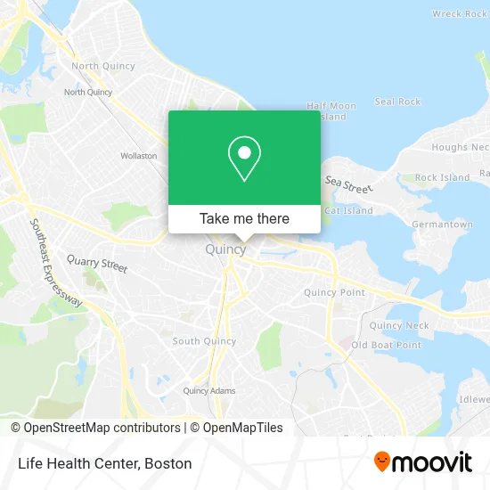 Life Health Center map