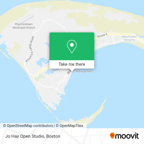 Jo Hay Open Studio map