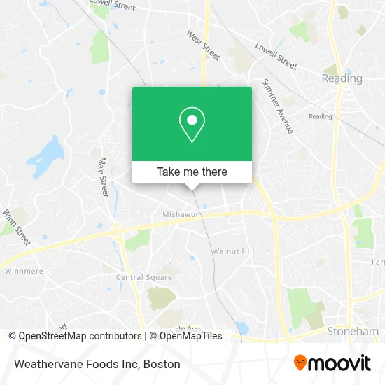 Weathervane Foods Inc map