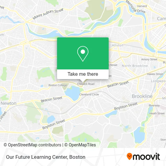 Our Future Learning Center map