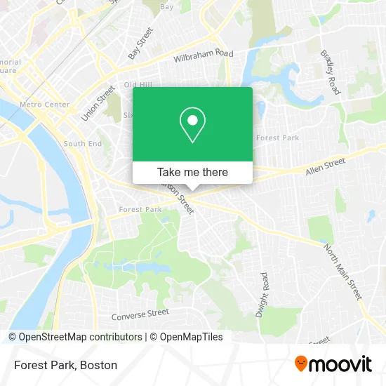 Forest Park map