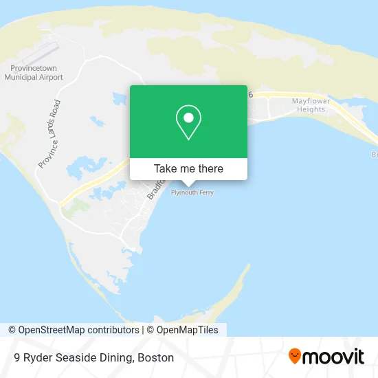 9 Ryder Seaside Dining map