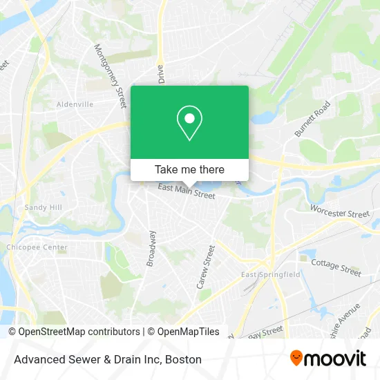 Advanced Sewer & Drain Inc map