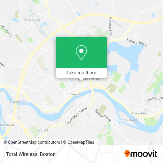 Total Wireless map