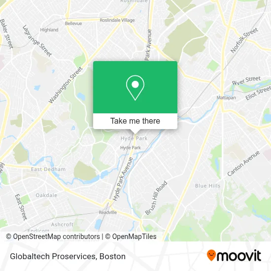 Globaltech Proservices map