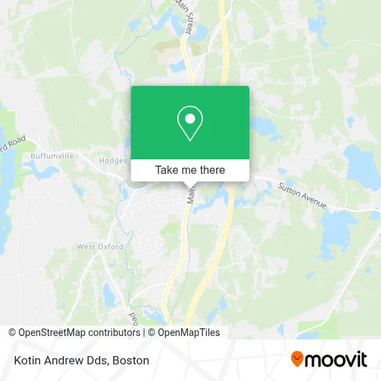 Kotin Andrew Dds map