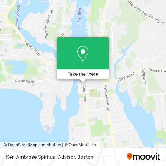 Ken Ambrose Spiritual Advisor map
