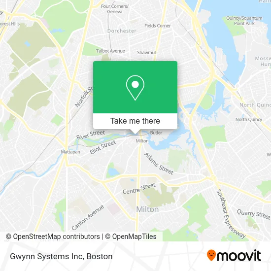 Gwynn Systems Inc map