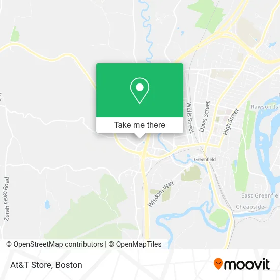 At&T Store map
