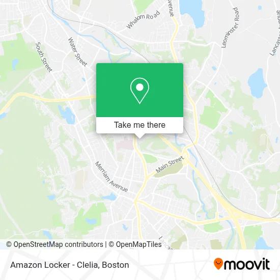 Amazon Locker - Clelia map