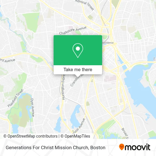 Generations For Christ Mission Church map