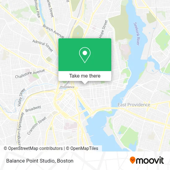 Balance Point Studio map