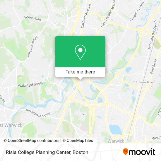 Risla College Planning Center map