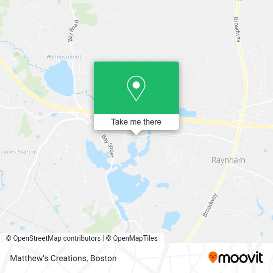Matthew's Creations map