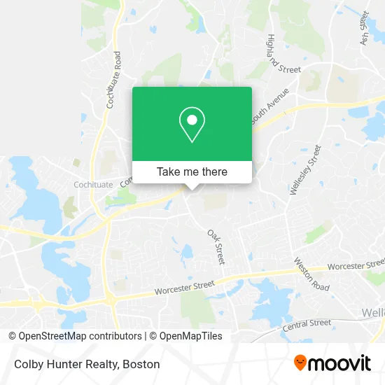Colby Hunter Realty map