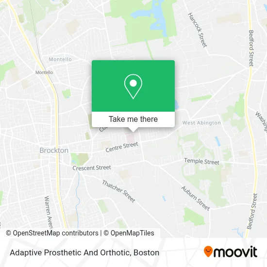 Adaptive Prosthetic And Orthotic map