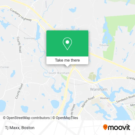 Tj Maxx map