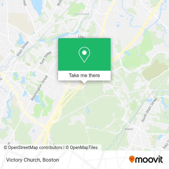 Victory Church map