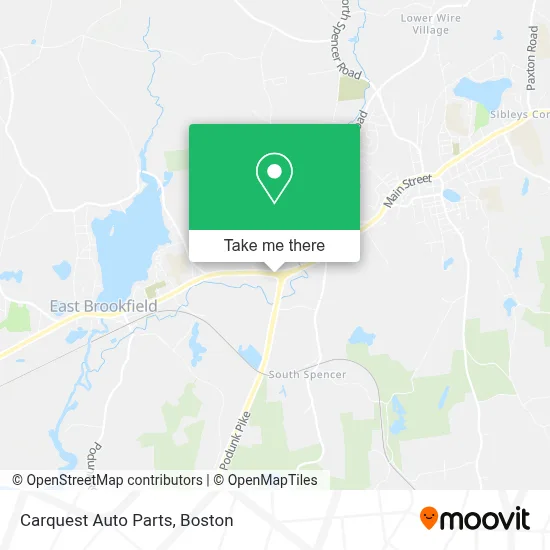 Carquest Auto Parts map