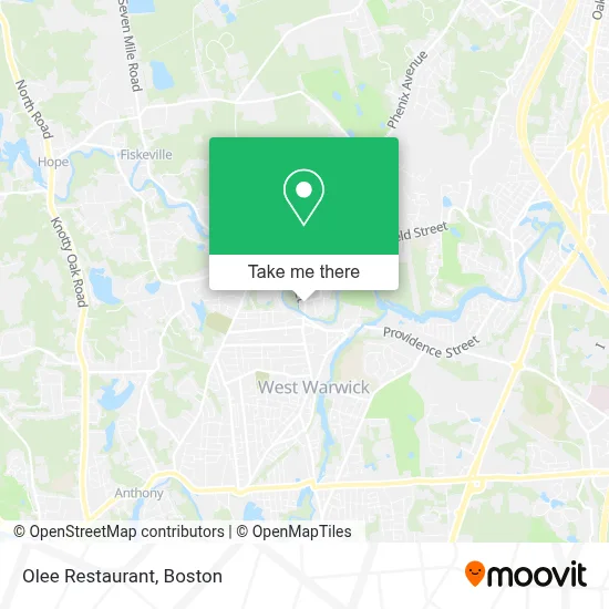 Olee Restaurant map