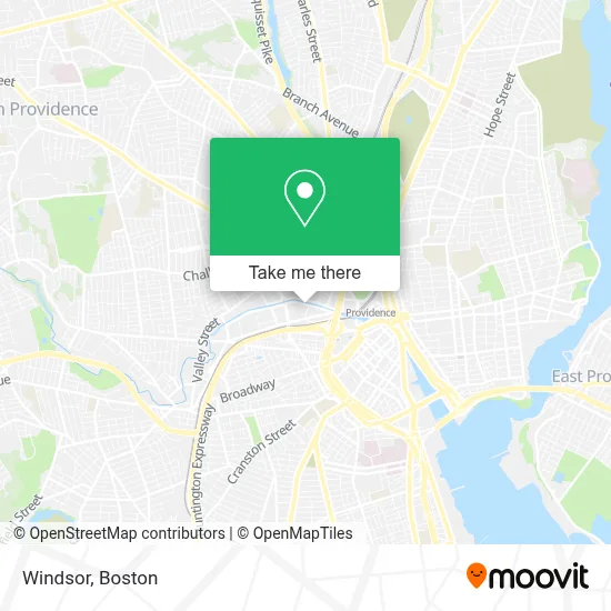 Windsor map