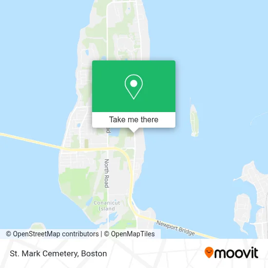 St. Mark Cemetery map